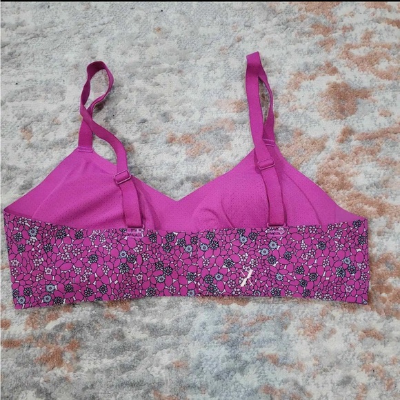 Anna Sui x Knix Posey Hedge Luxe V-Neck Padded Bra Current Style - Size 2 - Picture 2 of 5